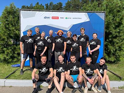 13 июля 2024 г. часть нашего большого коллектива в г. Томске приняла участие в экстремальном забеге «Стальной характер».