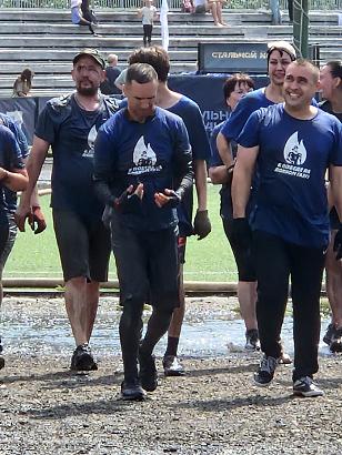 Команда GASPRO - участник экстремального забега «Стальной характер»! г. Томск, 15.07.2023 г.