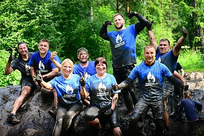 Команда GASPRO - участник экстремального забега «Стальной характер»! г. Томск, 15.07.2023 г.